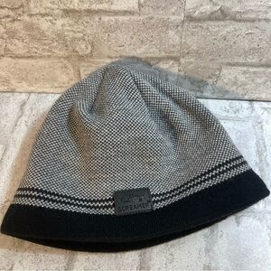 Screamer Double‎ Down Beanie Hat Black/Charcoal